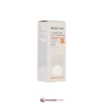 عکس جعبه کرم ضد آفتاب رنگی برایت مکس دارای SPF50 حاوی ویتامین C