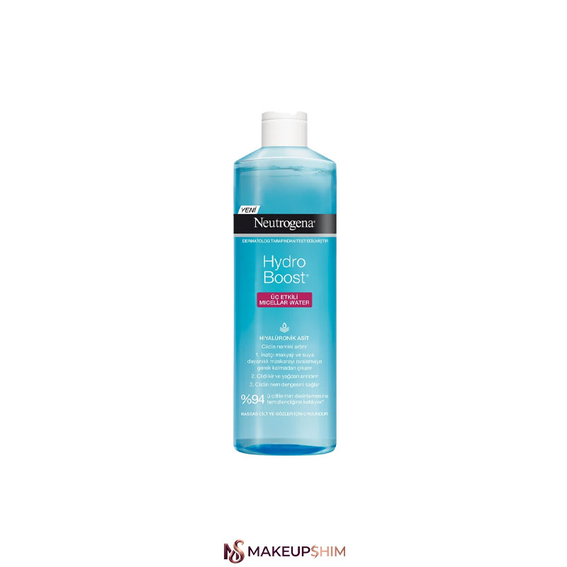 نمای اصلی محصول محلول پاک کننده آرایش صورت نوتروژینا مدل هیدروبوست (Hydro Boost) حجم 400 میلی لیتر نمای اصلی محصول محلول پاک کننده آرایش صورت نوتروژینا مدل هیدروبوست (Hydro Boost) حجم 400 میلی لیتر