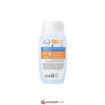 نمای پشت محصول کرم ضد آفتاب بی رنگ پیکسل با SPF50 مدل (Oily Acne Prone Skin) حجم 50 میلی لیتر