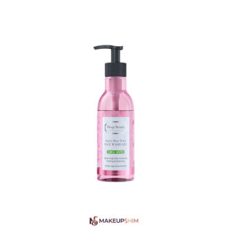 نمای اصلی محصول ژل شستشوی صورت دیپ سنس مدل (Rose Water) حجم 250 میلی‌لیتر