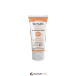 نمای اصلی محصول کرم ضدآفتاب SPF50 سنسی فلوئید سان‌سیف حجم 50 میلی‌لیتر