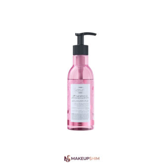 نمای پشت محصول ژل شستشوی صورت دیپ سنس مدل (Rose Water) حجم 250 میلی‌لیتر