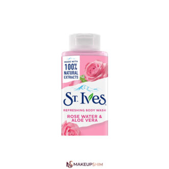 نمای جلو محصول شامپو بدن اس تی ایوز رز و آلوئه‌ ورا (Rose Water & Aloe Vera) حجم 650 میلی لیتر