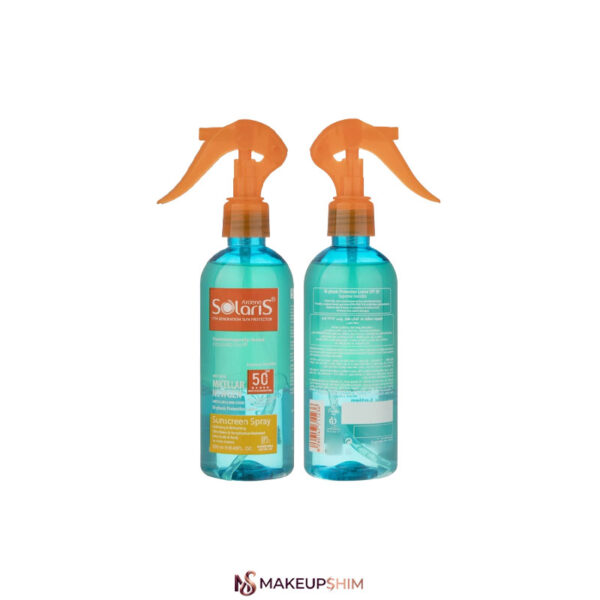 نمای جفت محصول لوسیون ضد آفتاب دو فاز آردن مدل میسلار نیوژن (Micellar Newgen) حجم 250 میلی لیتر