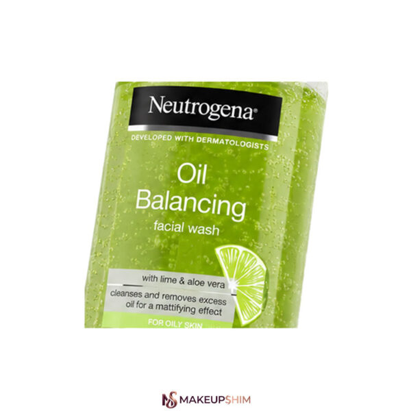 نمای جلوترمحصول ژل شستشو صورت نوتروژینا مدل بالانس (Oil Balancing) حجم 200 میلی لیتر