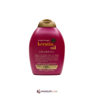 نمای اصلی محصول شامپو مو او جی ایکس مدل کراتین (Creatine) حجم 385 میلی لیتر