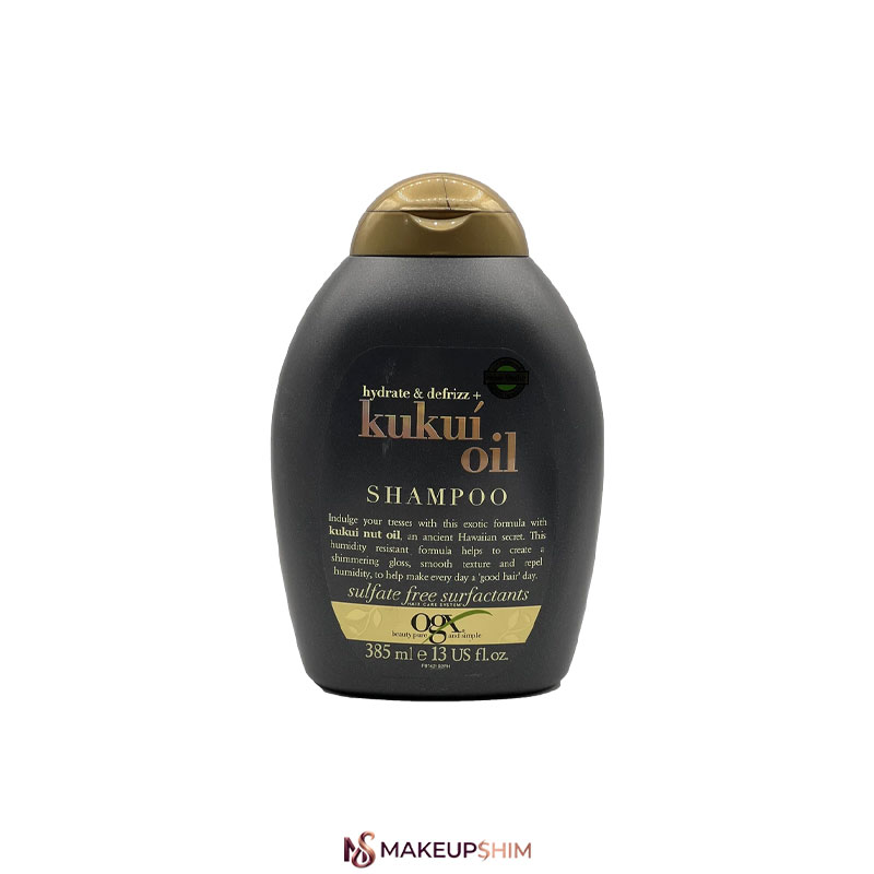نمای زاویه روبه رو شامپو آبرسان و صاف کننده مو حاوی روغن کوکوی (Kukui Oil) فاقد سولفات حجم 385میلی لیتر نمای زاویه روبه رو شامپو آبرسان و صاف کننده مو حاوی روغن کوکوی (Kukui Oil) فاقد سولفات حجم 385میلی لیتر