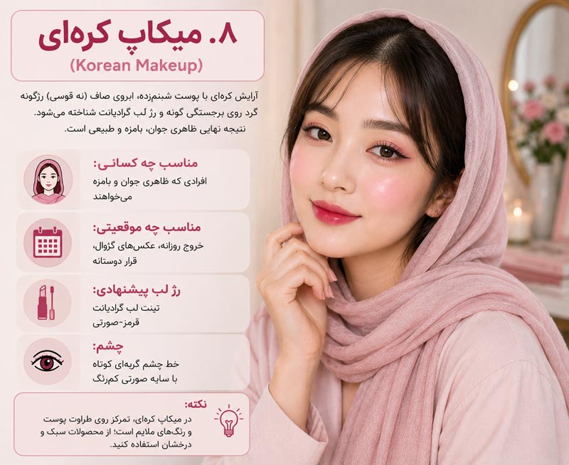 ۸. میکاپ کره‌ای